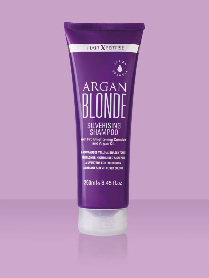 HairXpertise Argan Blonde Silverising Shampoo
