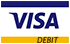 Visa Debit Cards Accepted